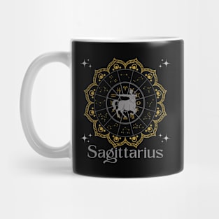 Sagittarius Zodiac Mandala Mug